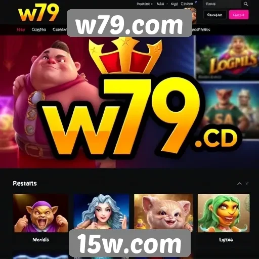 Diversificação de jogos disponíveis no w79.com